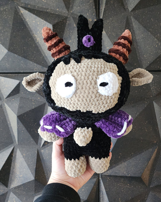 Goat with Black Crown