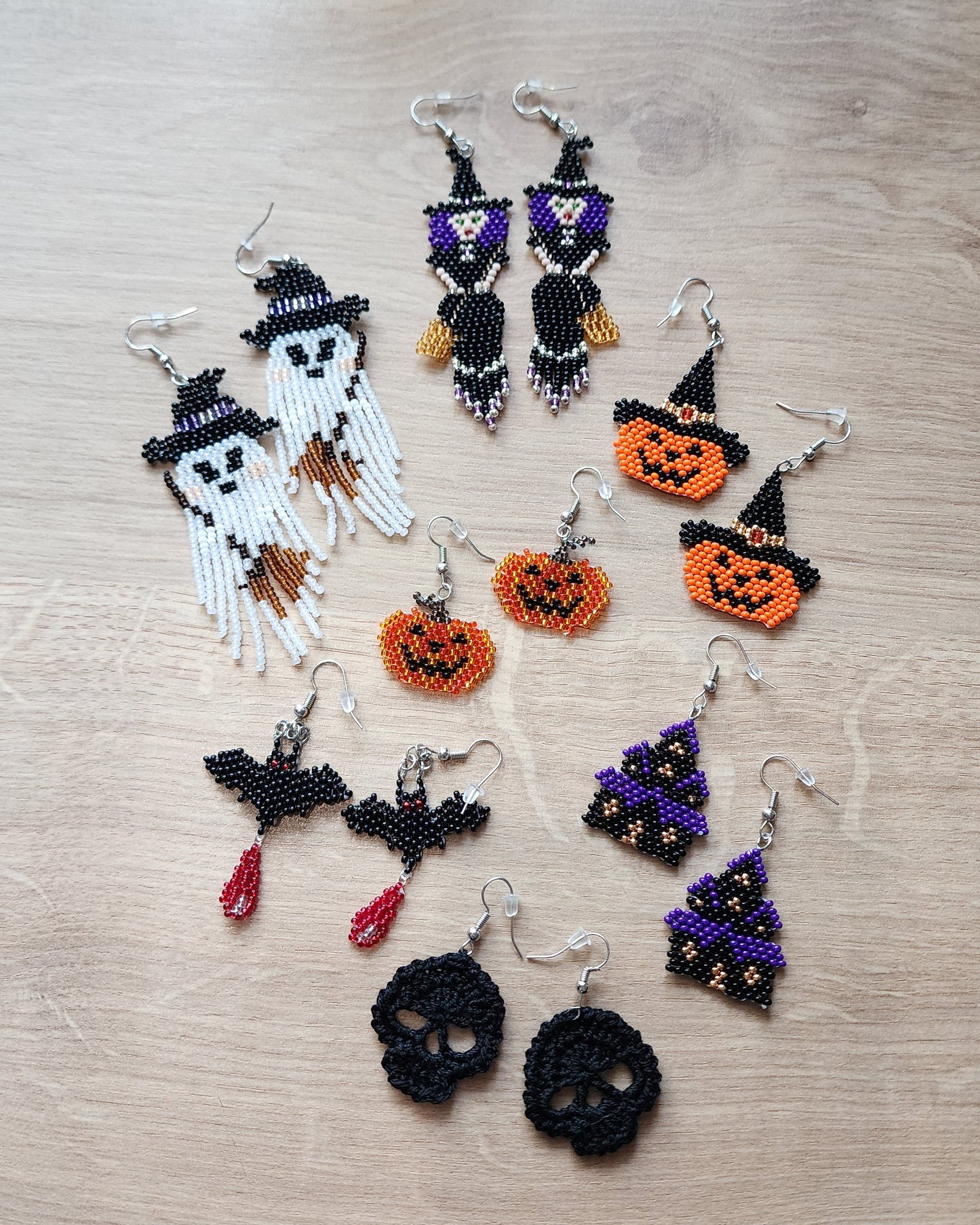 Pumpkin Earrings