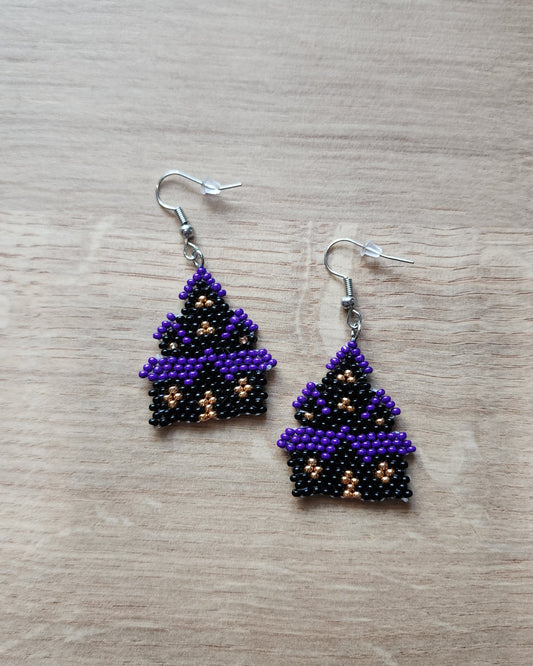 Haunted House Earrings