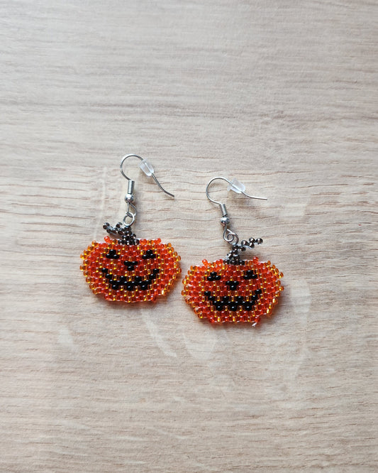 Pumpkin Earrings