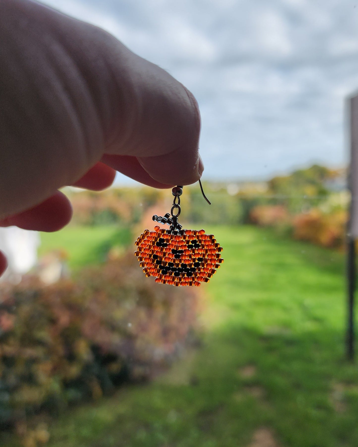 Pumpkin Earrings