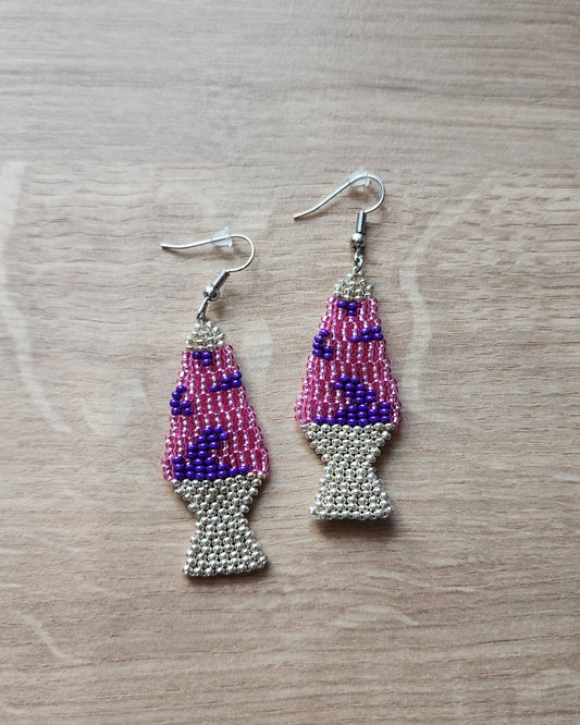 Lava Lamp Earrings