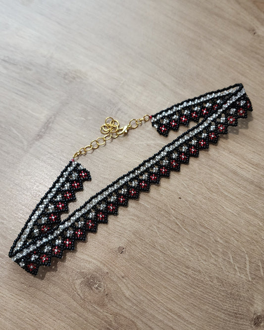 Black & Red Choker
