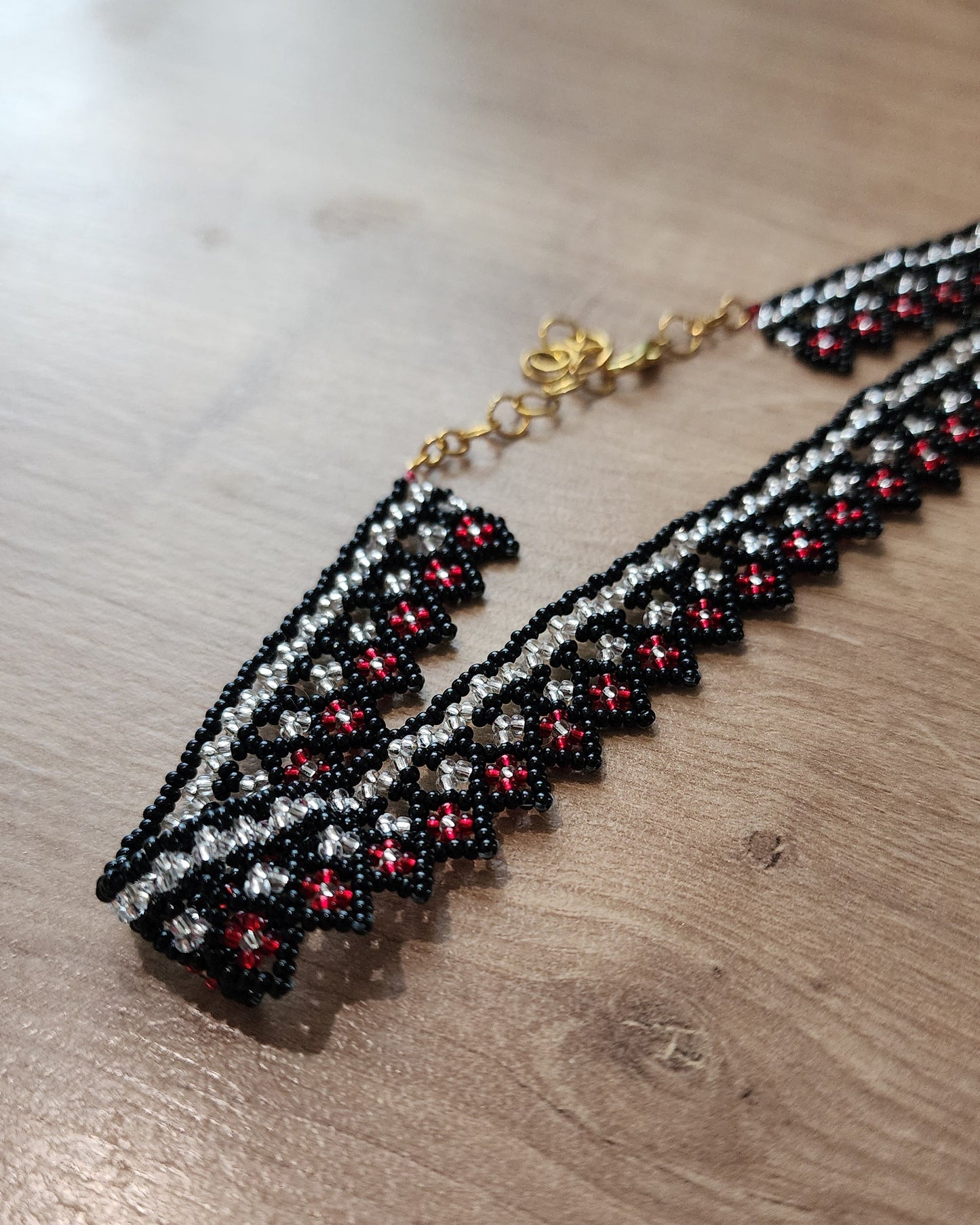 Black & Red Choker