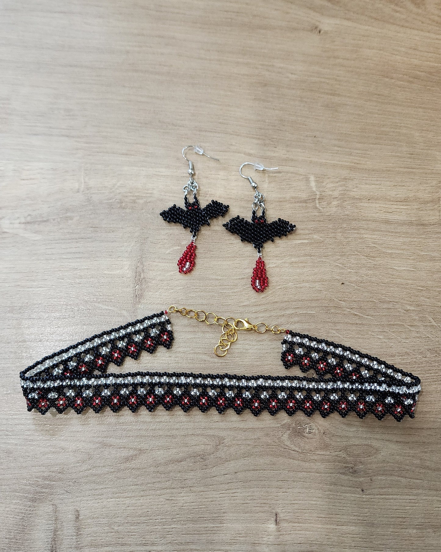 Black & Red Choker