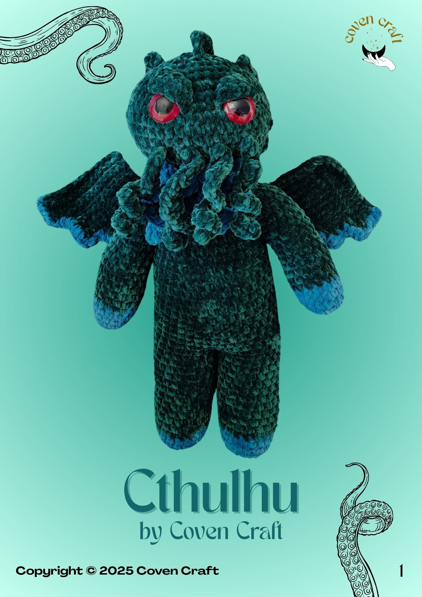 Cthulhu Crochet Pattern