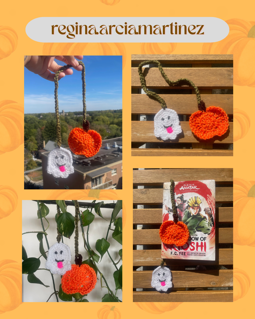 Halloween Bookmark Crochet Pattern