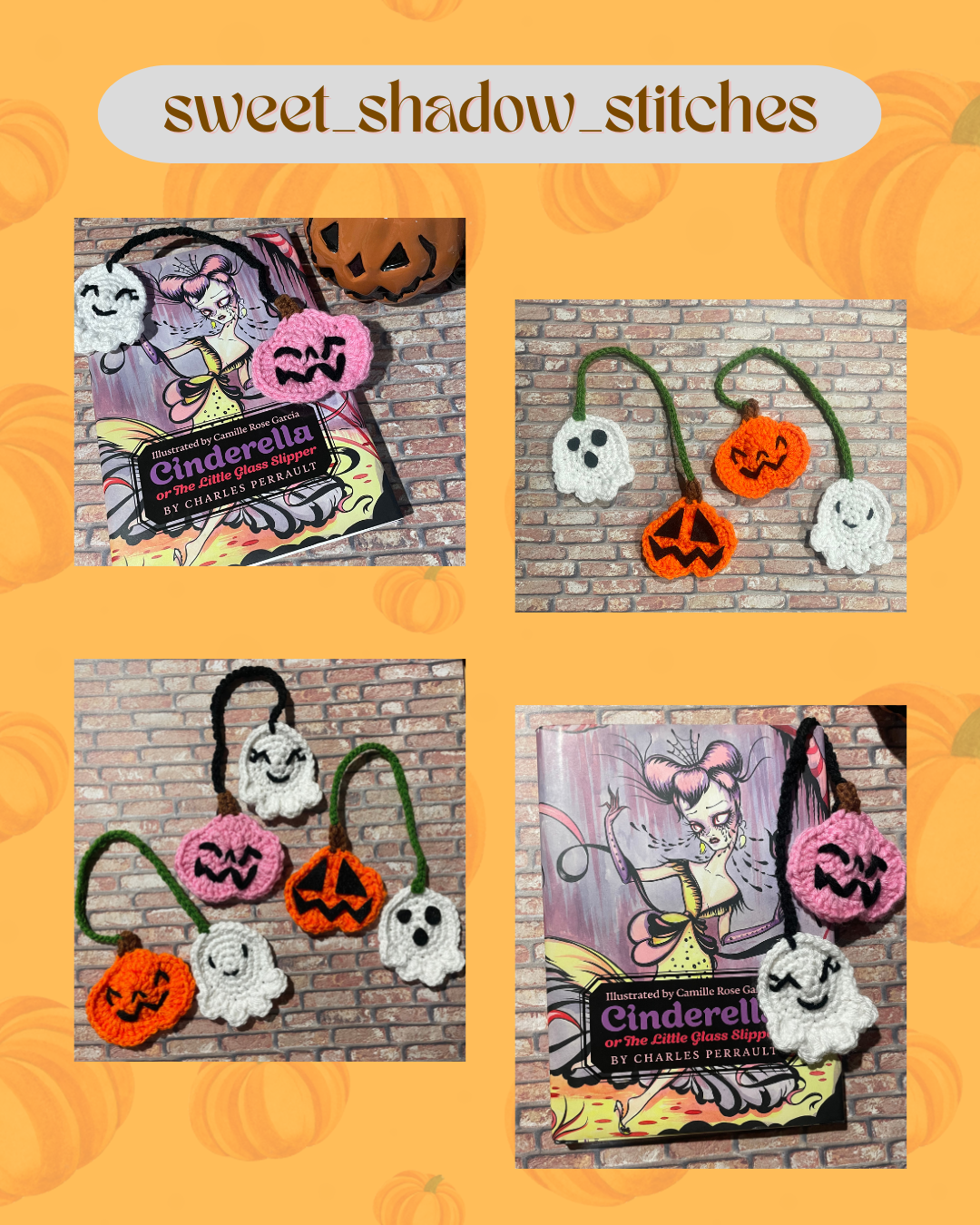 Halloween Bookmark Crochet Pattern