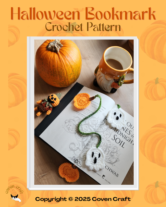 Halloween Bookmark Crochet Pattern