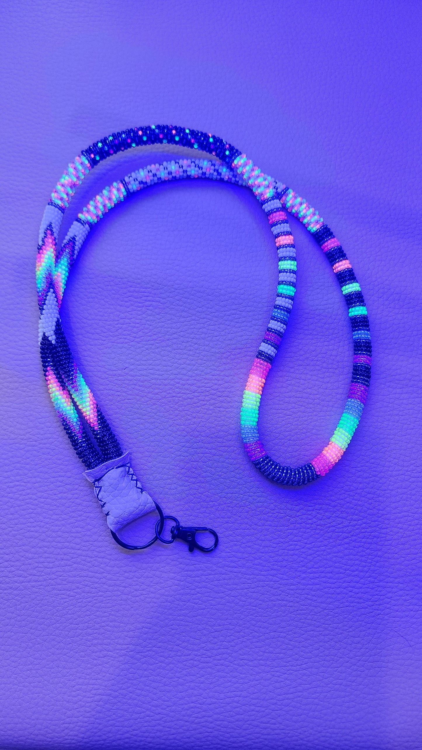 Rainbow Lanyard (UV-Reactive)