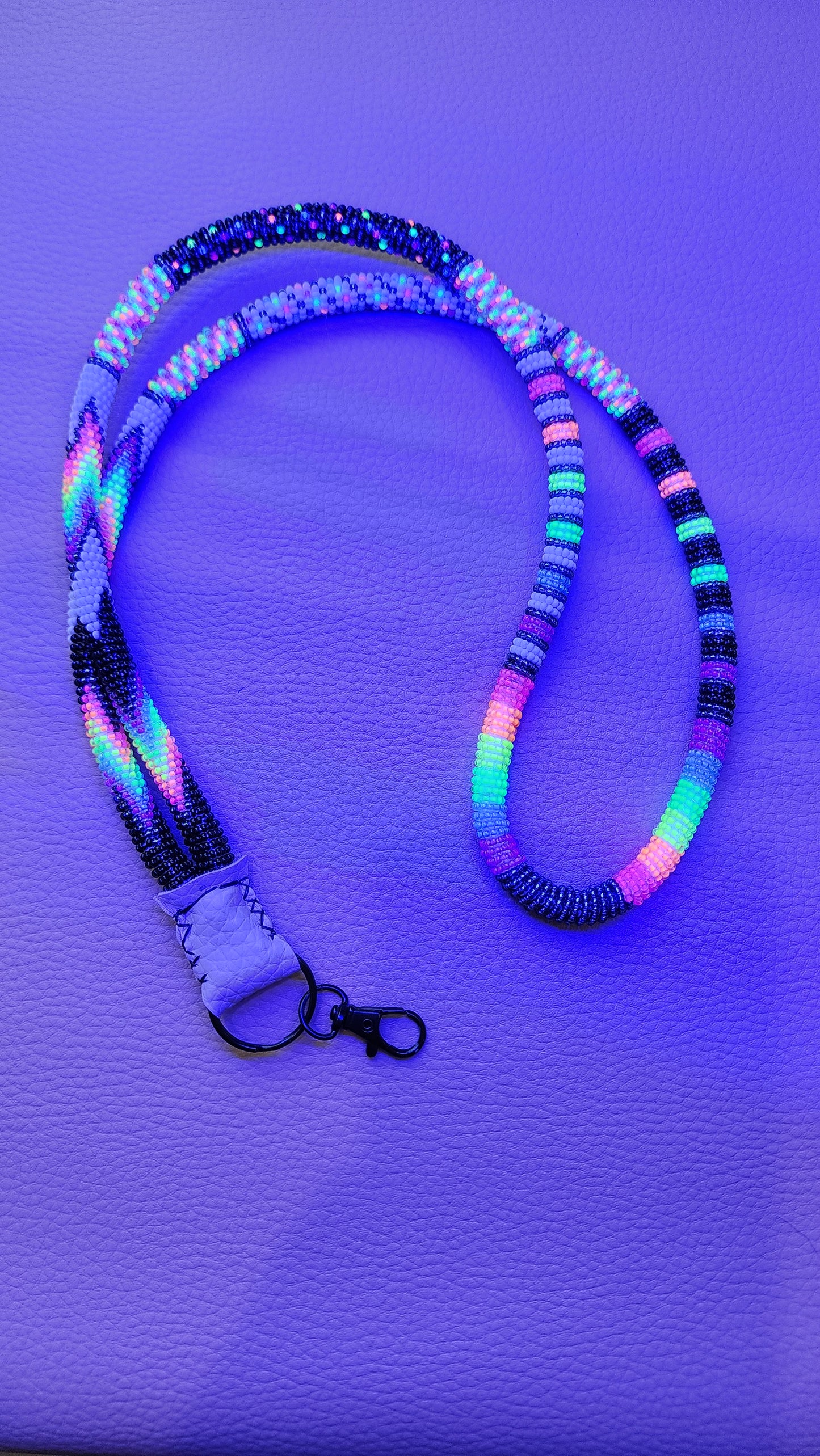 Rainbow Lanyard (UV-Reactive)