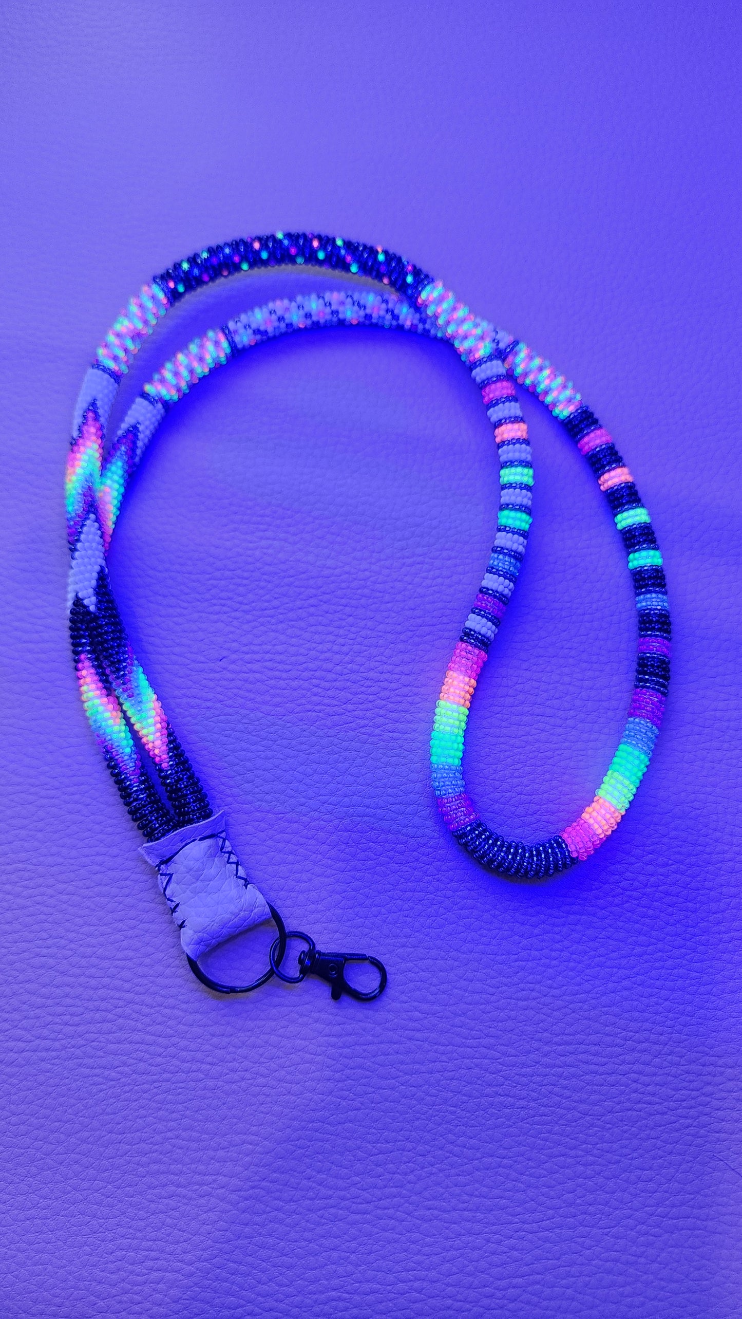 Rainbow Lanyard (UV-Reactive)
